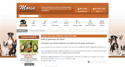 Desktop Screenshot of grille-chenil.com